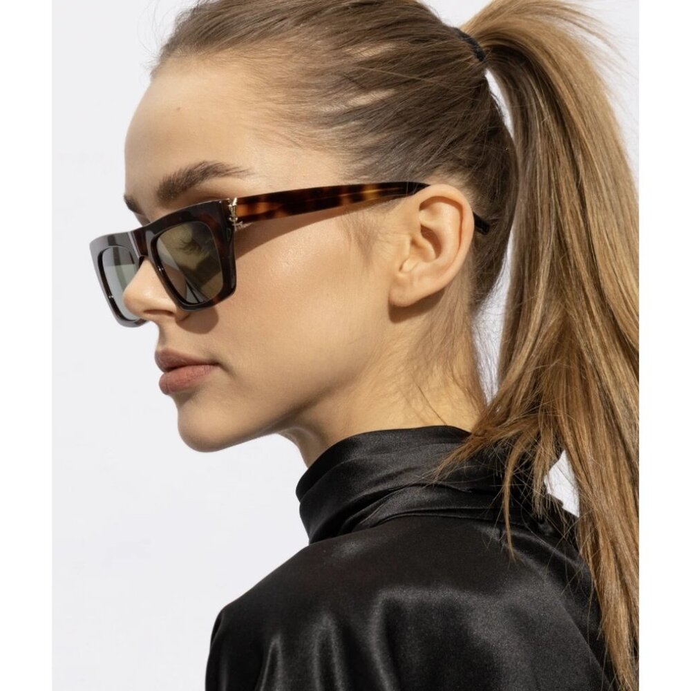 NEW SAINT LAURENT SUNGLASSES SL M131/F 003 HAVANA WOMEN SLM131F 003